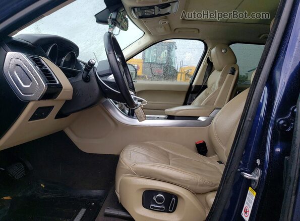 SALWR2PF0GA652328 2016 LAND ROVER RANGE Blue Front interior view