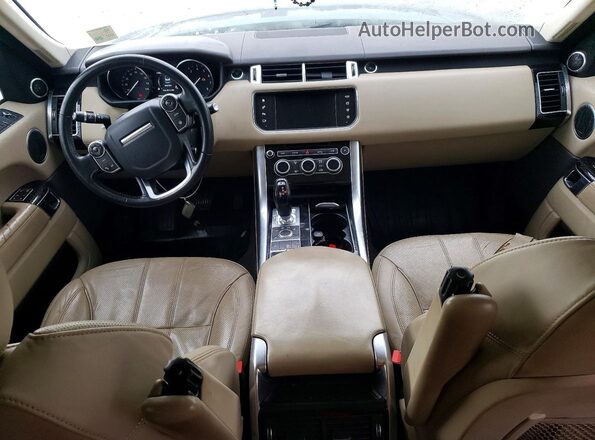 SALWR2PF0GA652328 2016 LAND ROVER RANGE Blue Dashboard view