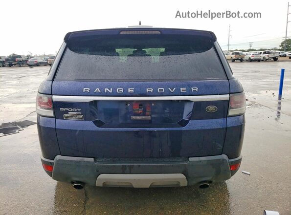 SALWR2PF0GA652328 2016 LAND ROVER RANGE Blue Rear view
