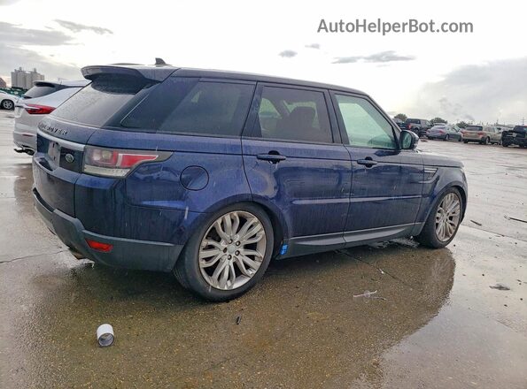 SALWR2PF0GA652328 2016 LAND ROVER RANGE Blue Rear right