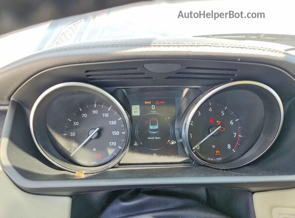 SALWR2PF4GA656723 2016 LAND ROVER RANGE Black Սարքավորումների վահանակի տեսք