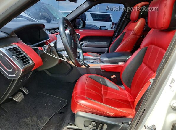 SALWR2RE6KA835357 2019 LAND ROVER RANGE White Front interior view
