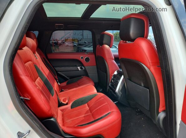 SALWR2RE6KA835357 2019 LAND ROVER RANGE White Rear interior view