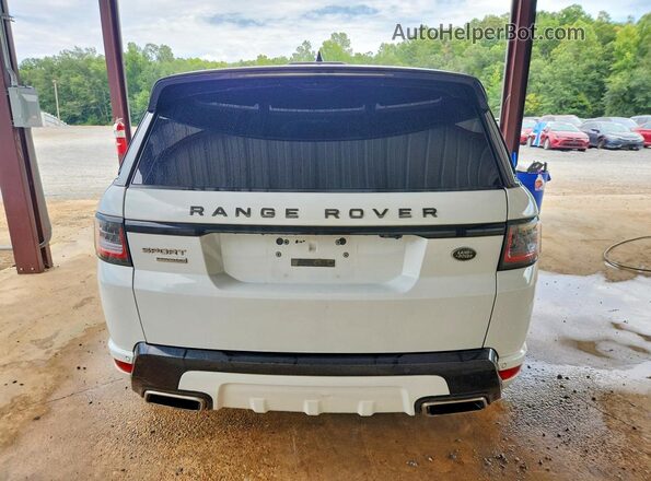SALWR2REXKA841937 2019 LAND ROVER RANGE White Widok z tyłu