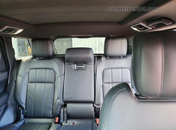 SALWR2RK1JA184966 2018 LAND ROVER RANGE Red Widok tylnych siedzeń