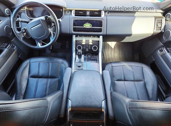 SALWR2RK5JA403573 2018 LAND ROVER RANGE Gray Առջևի վահանակի տեսք