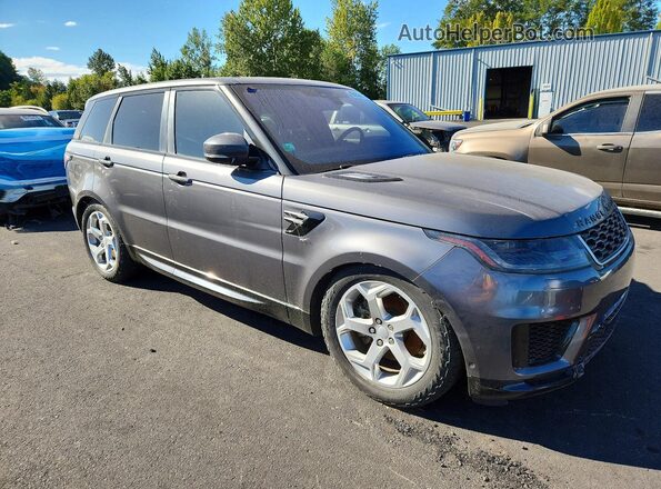 SALWR2RK5JA403573 2018 LAND ROVER RANGE Gray Առջևի աջ
