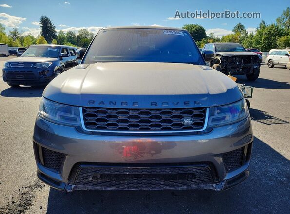 SALWR2RK5JA403573 2018 LAND ROVER RANGE Gray Դիմացի տեսք