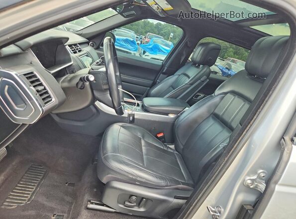 SALWR2SU0LA708607 2020 LAND ROVER RANGE Silver Widok wnętrza z przodu