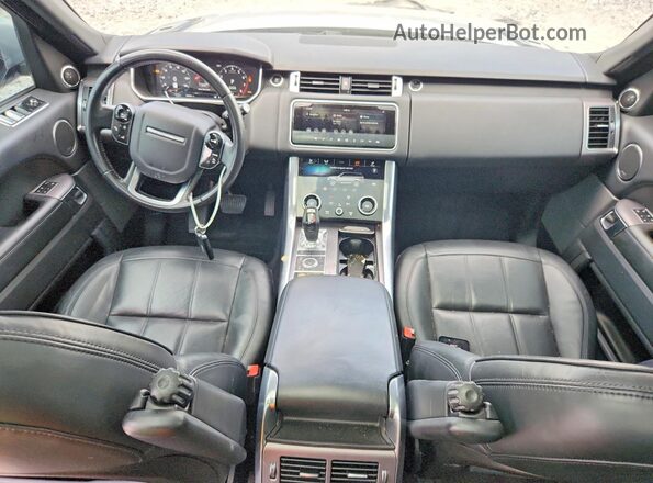 SALWR2SU0LA708607 2020 LAND ROVER RANGE Silver Widok deski rozdzielczej