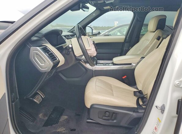 SALWR2SU3NA206841 2022 LAND ROVER RANGE White Front interior view