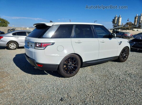 SALWR2VF6GA545450 2016 LAND ROVER RANGE Белый Задняя правая четверть