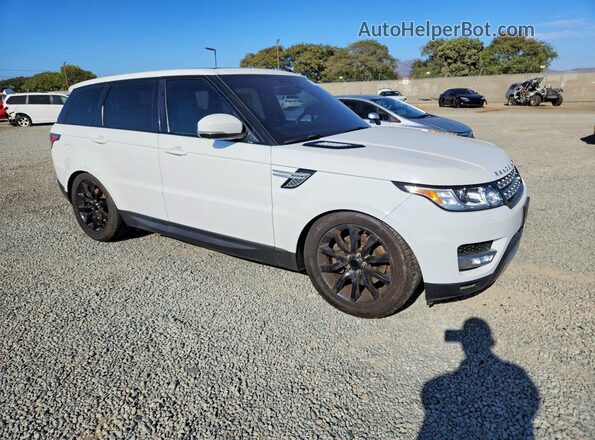 SALWR2VF6GA545450 2016 LAND ROVER RANGE Белый Передняя правая четверть
