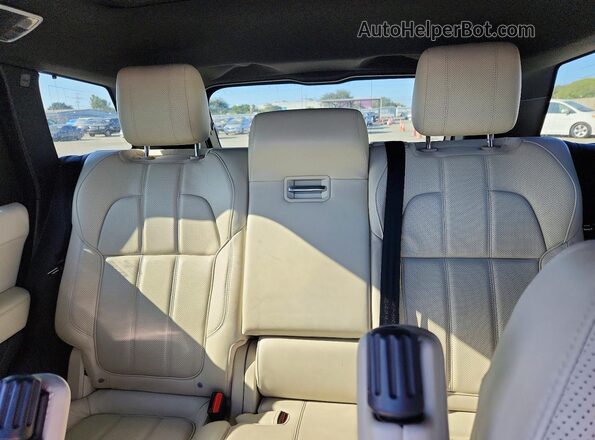SALWR2VF6GA545450 2016 LAND ROVER RANGE Белый Вид задних сидений