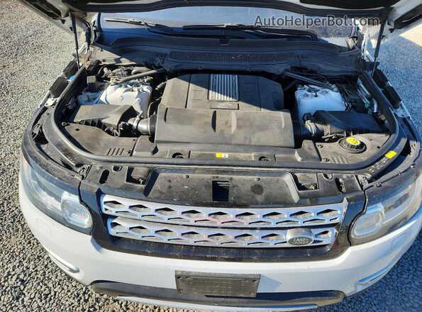 SALWR2VF6GA545450 2016 LAND ROVER RANGE Белый Вид подкапотного пространства