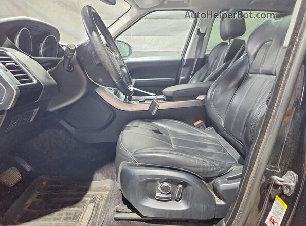 SALWR2VF7GA579994 2016 LAND ROVER RANGE Black Вид салону спереду