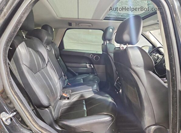 SALWR2VF7GA579994 2016 LAND ROVER RANGE Black Вид задньої частини салону