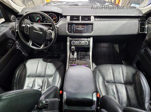 SALWR2VF7GA579994 2016 LAND ROVER RANGE Black Вид панелі приладів
