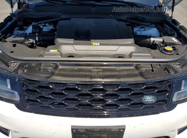 SALWS2RU5LA739720 2020 LAND ROVER RANGE Белый Вид задней части салона