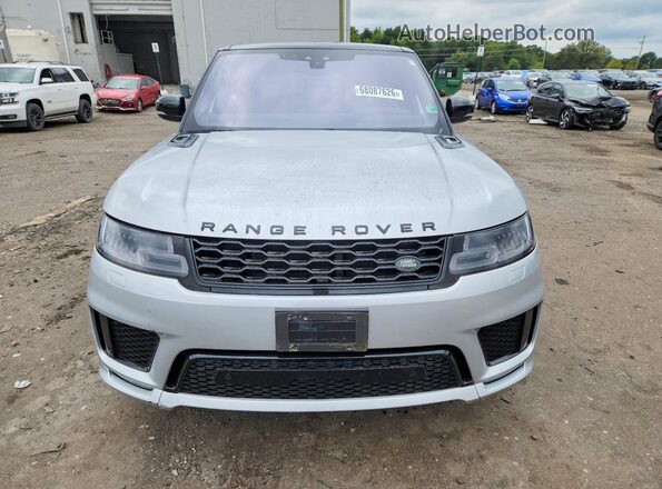 SALWV2SV1JA402940 2018 LAND ROVER RANGE Silver Widok z przodu