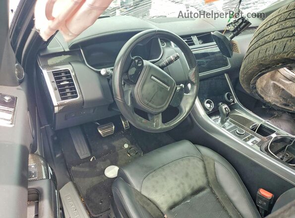 SALWZ2RE8NA202198 2022 LAND ROVER RANGE Black Առջևի վահանակի տեսք