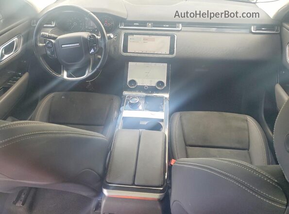 SALYA2EX0KA792593 2019 LAND ROVER RANGE Серебряный Вид панели приборов