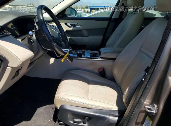 SALYB2EN9KA783239 2019 LAND ROVER RANGE Gray წინა სალონის ხედი
