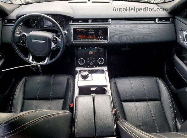 SALYB2EX2LA287699 2020 LAND ROVER RANGE Black Вид панелі приладів