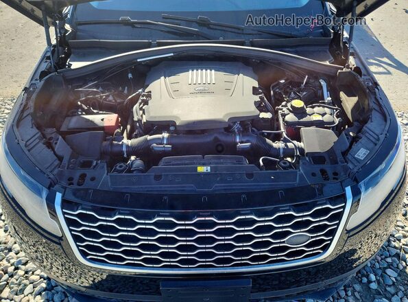SALYB2RV6JA712122 2018 LAND ROVER RANGE Black Vista del compartimento del motor