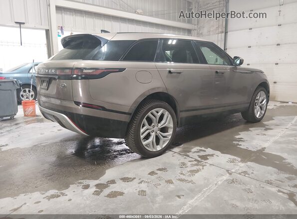 SALYC2RV3JA702788 2018 LAND ROVER RANGE ROVER VELAR Золотой Задняя правая четверть