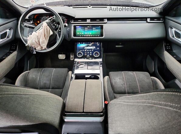 SALYL2EX0KA227240 2019 LAND ROVER RANGE Серый Вид панели приборов