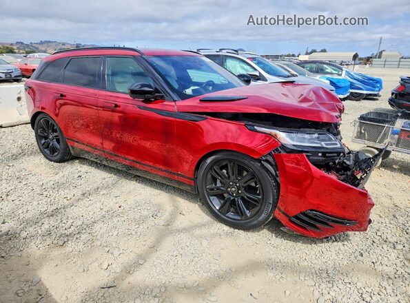 SALYL2FV5KA225741 2019 LAND ROVER RANGE Красный Передняя правая четверть