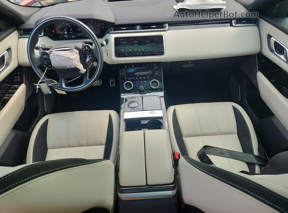 SALYL2FV5KA225741 2019 LAND ROVER RANGE Красный Вид панели приборов