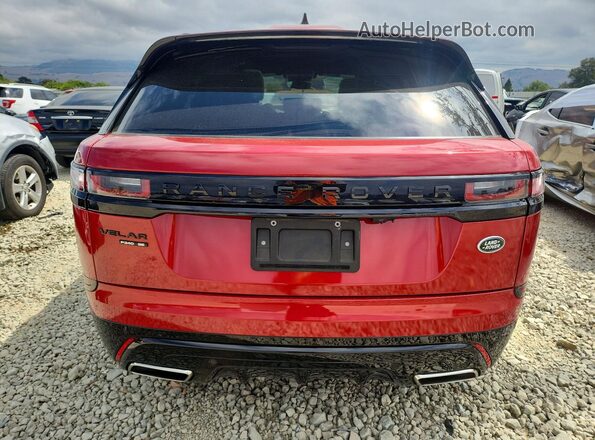 SALYL2FV5KA225741 2019 LAND ROVER RANGE Красный Вид сзади