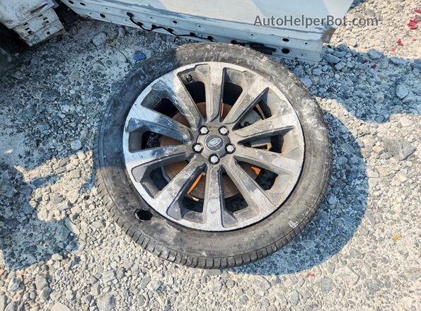 SALYL2RV1JA771382 2018 LAND ROVER RANGE White VIN კოდის სტიკერის ხედი