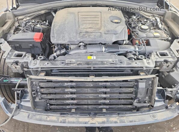SALYT2EX4PA349087 2023 LAND ROVER RANGE Black Vista del compartimento del motor