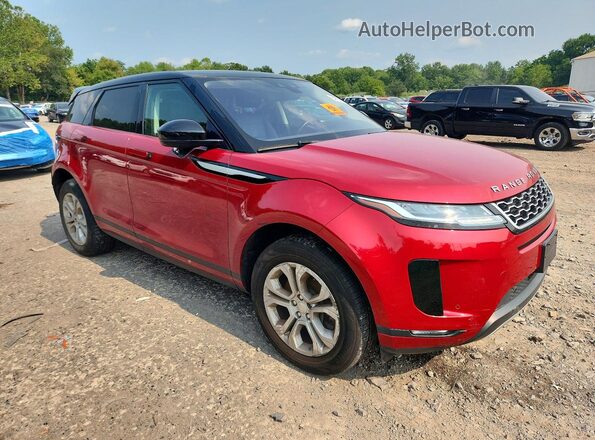 SALZJ2FX6LH042661 2020 LAND ROVER RANGE Красный Передняя правая четверть
