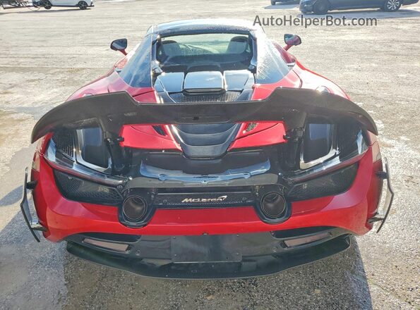 SBM14FCA9LW005349 2020 MCLAREN 720S Burgundy Հետևի տեսք