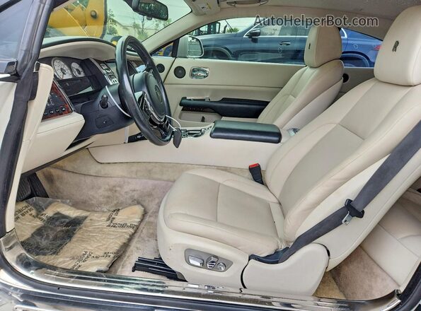 SCA665C56GUX86295 2016 ROLLS-ROYCE WRAITH White Vista interior delantera