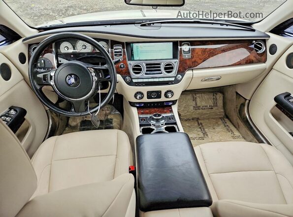 SCA665C56GUX86295 2016 ROLLS-ROYCE WRAITH White Vista del salpicadero