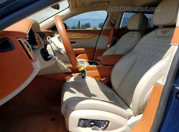 SCBBB6ZG2NC092629 2022 BENTLEY OTHER Blue წინა სალონის ხედი