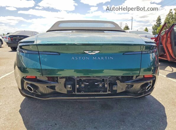 SCFRMFGW7SGM15661 2025 ASTON MARTIN DB12 Зеленый Вид сзади