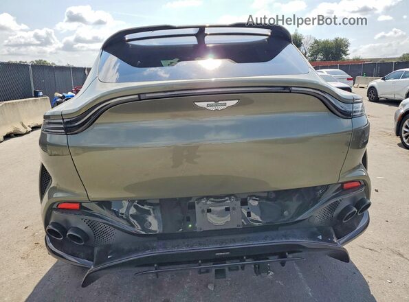 SD7VUJDW0STV12390 2025 ASTON MARTIN DBX Green Հետևի տեսք