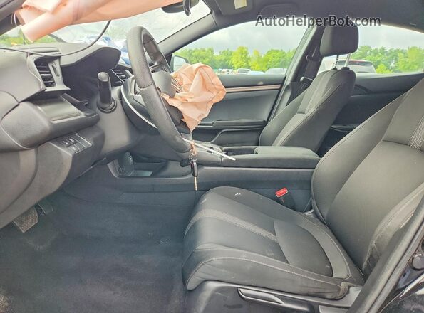 SHHFK7H31LU408846 2020 HONDA CIVIC Black Front interior view