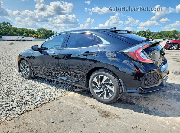 SHHFK7H34KU227934 2019 HONDA CIVIC Black Trasero izquierdo