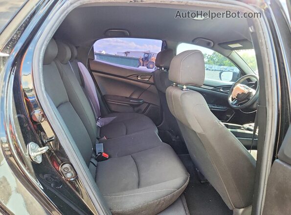 SHHFK7H34KU227934 2019 HONDA CIVIC Black Vista de los asientos traseros