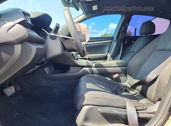 SHHFK7H34KU227934 2019 HONDA CIVIC Black Vista interior delantera