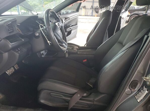 SHHFK7H42MU231380 2021 HONDA CIVIC Gray Вид салону спереду