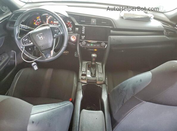 SHHFK7H42MU231380 2021 HONDA CIVIC Gray Вид панелі приладів