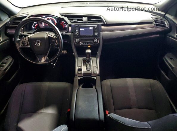 SHHFK7H46KU402676 2019 HONDA CIVIC Gray Vista del salpicadero